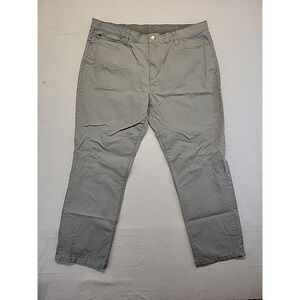 Weatherproof Men's WP Outdoor Pants 42W 30L Gray Stretch Hiking Work Wear